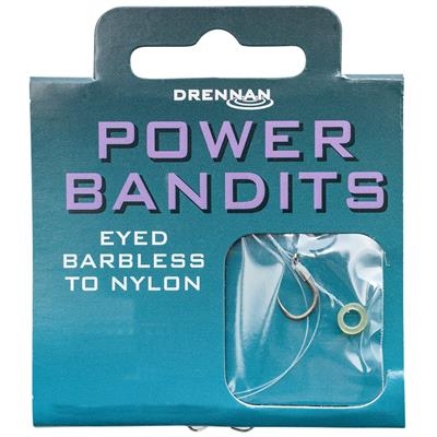 Power Bandits Eyed Barbless (#14/0.18mm/2.72kg)