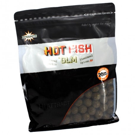 Hot Fish & GLM Boilies 20mm