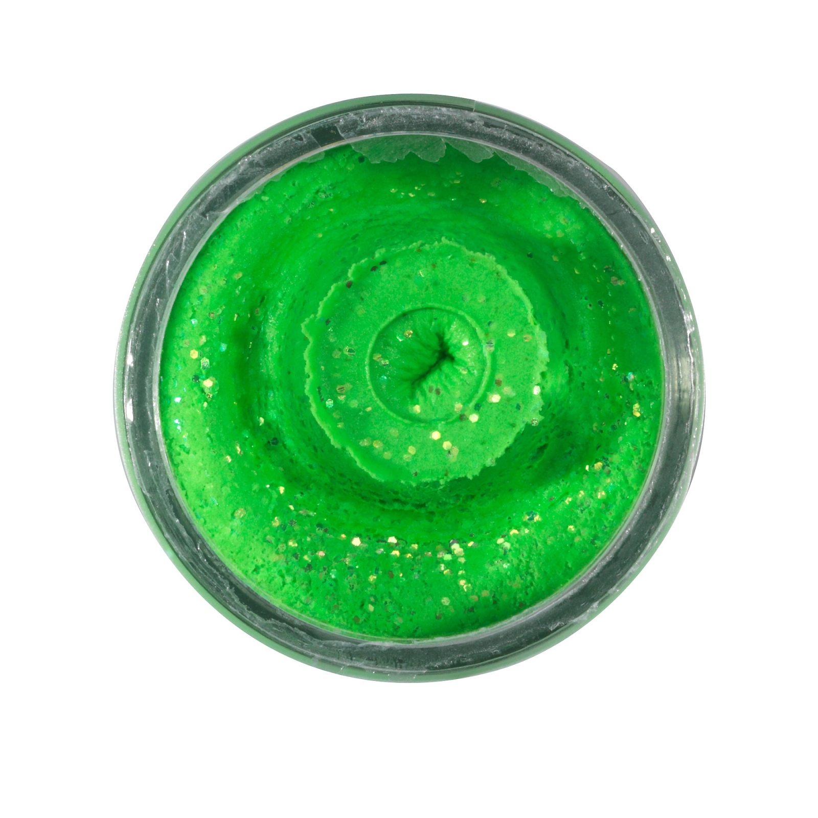 Powerbait Natural Scent Glitter Garlic - Spring Green