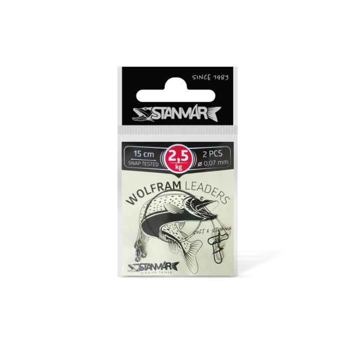 Wolfram Leaders 15cm/0.07mm/2.5kg/2st