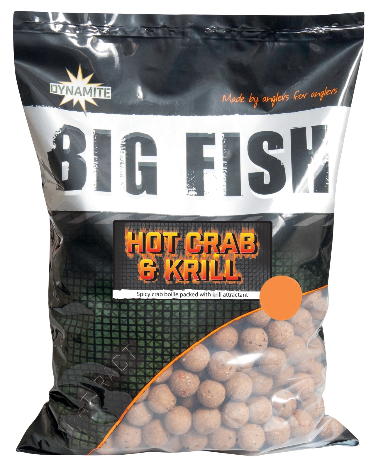 Hot Crab & Krill Boilie 15mm