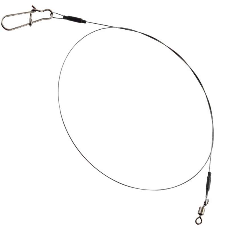 SP 19 Jerk Leader Single Strand Titanium 40cm/1.0mm