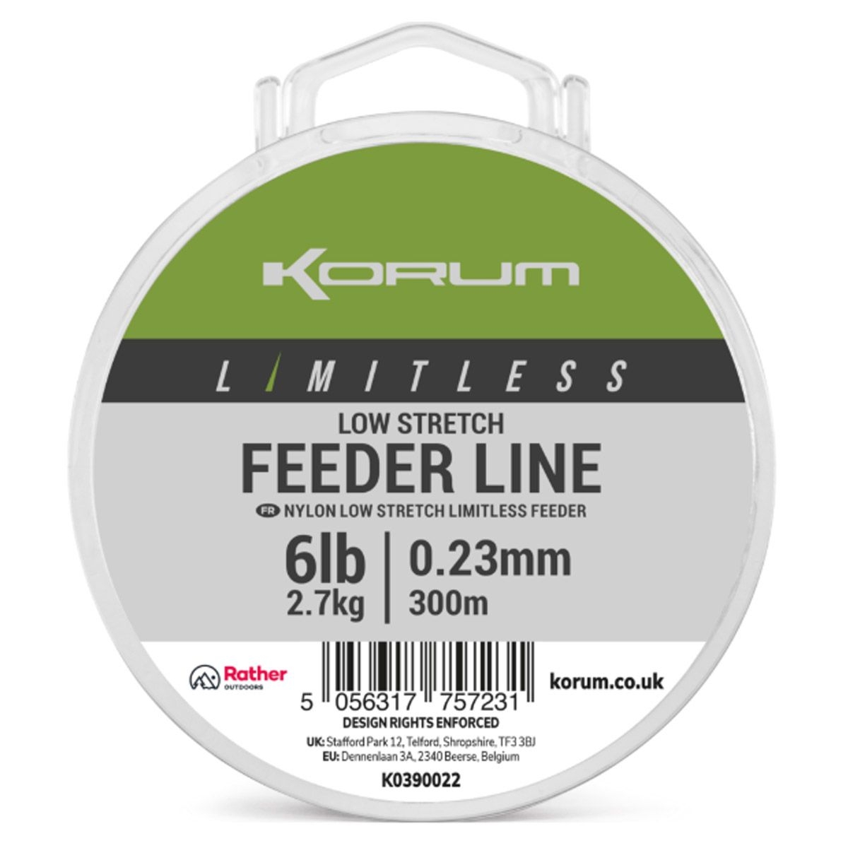 Limitless Feeder Line 0.23mm/2.7kg