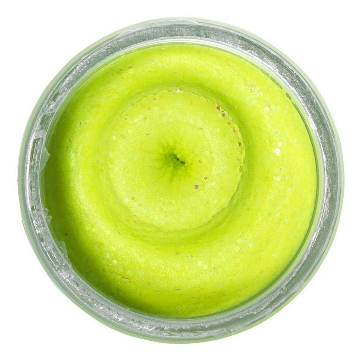Powerbait Natural Scent Glitter Garlic - Chartreuse