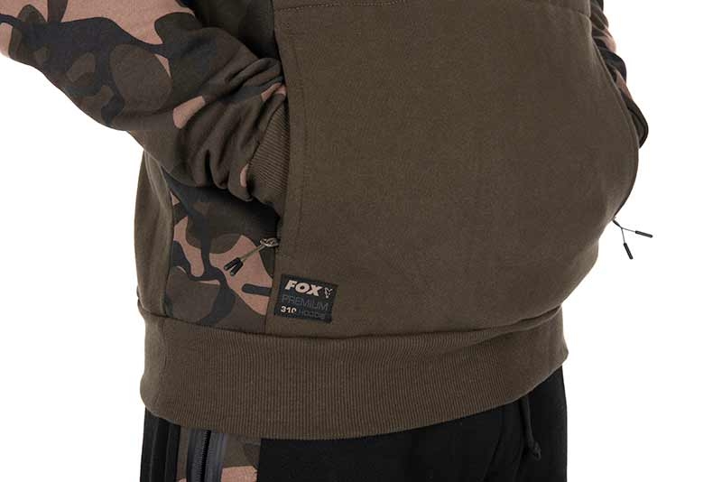 Pullover Premium 310 Hoodie (Khaki/Camo Small)