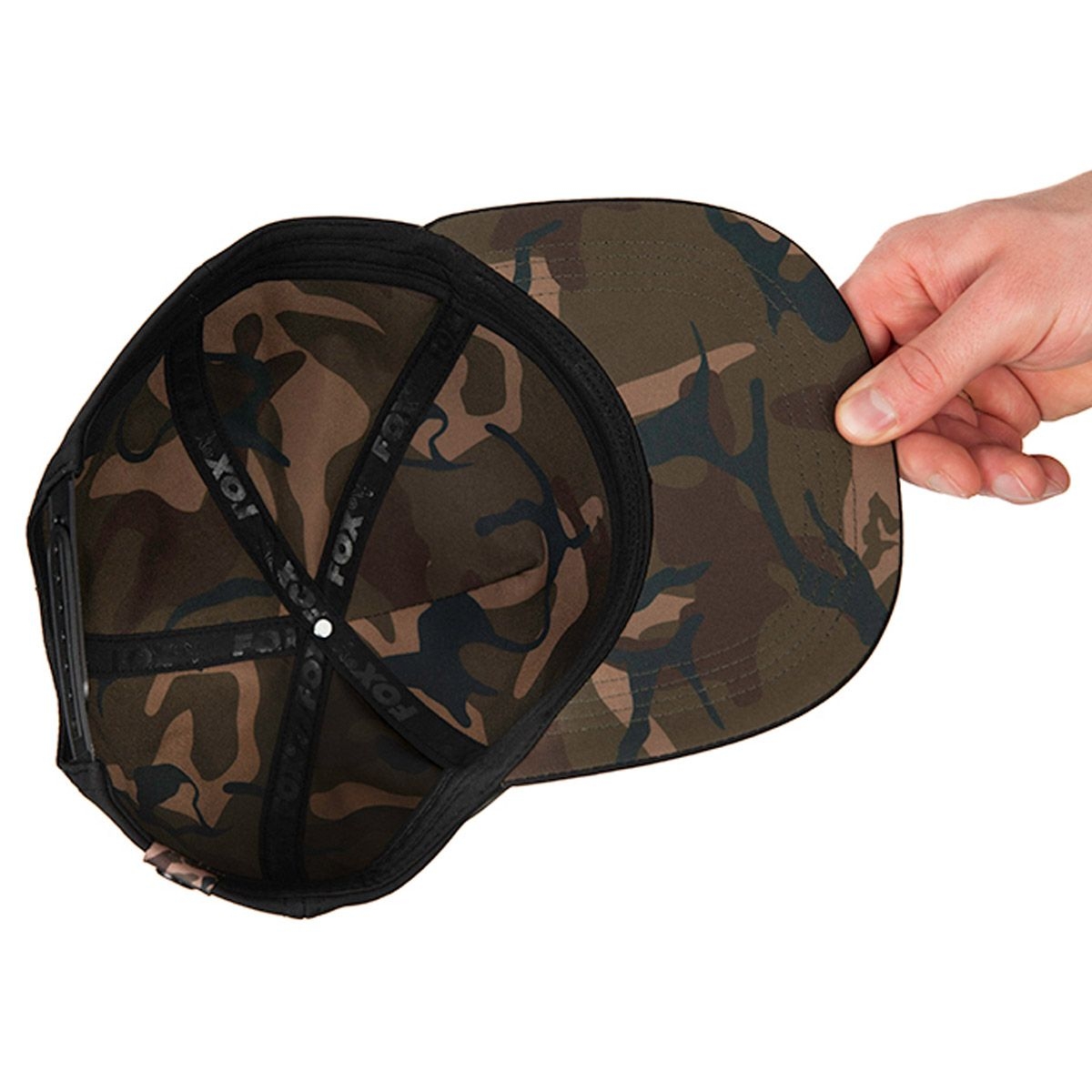 Snapback Hat (Black/Camo)