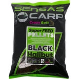 SUPER FEED PELLETS 4MM (BLACK HALIBUT 700GR)
