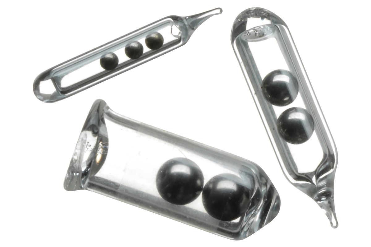 Screw-In Insert Glass Rattle Small 3mm