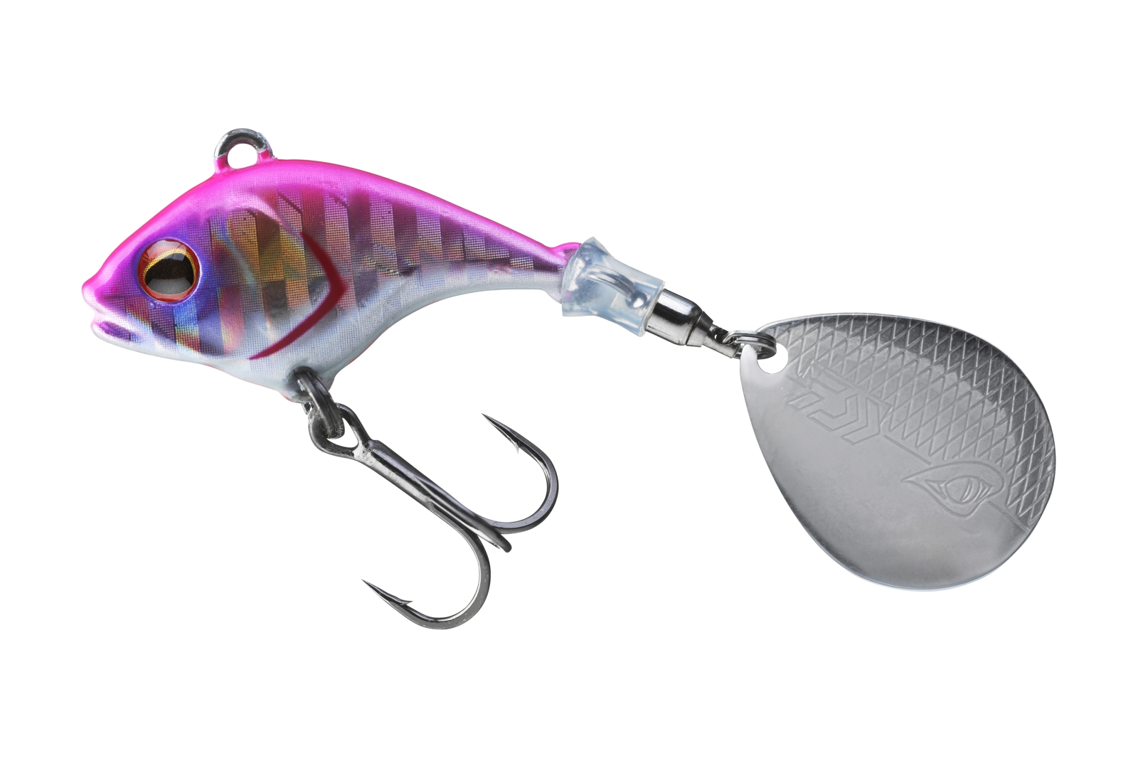 TG Jig Spinner Silver Blade #8/14gr Pink Iwashi