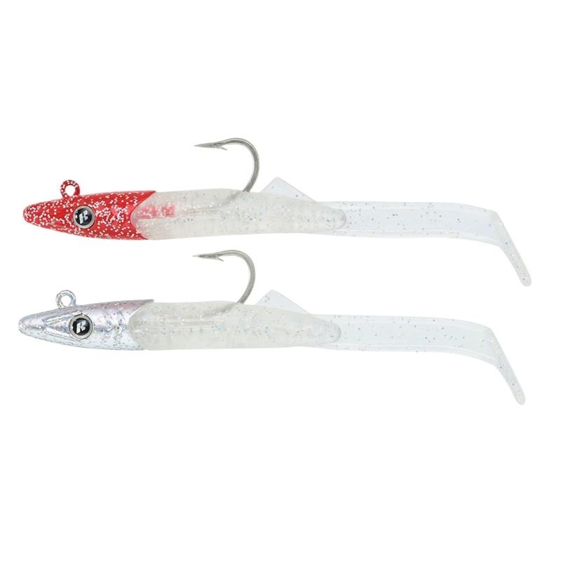 Raglou Hybrid 10.5cm/14.5gr Silver Glitter /Red Head