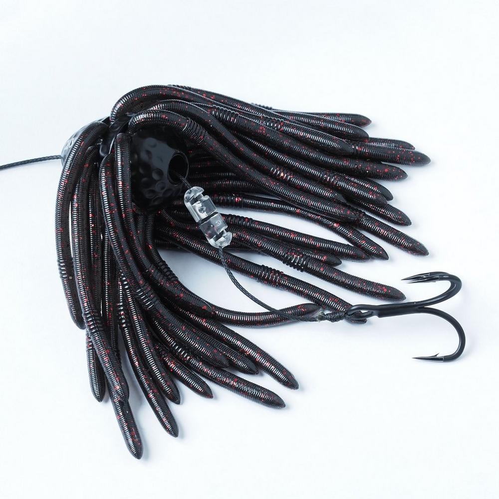 Worms Teaser Black 150gr/35cm/100kg/#2/0