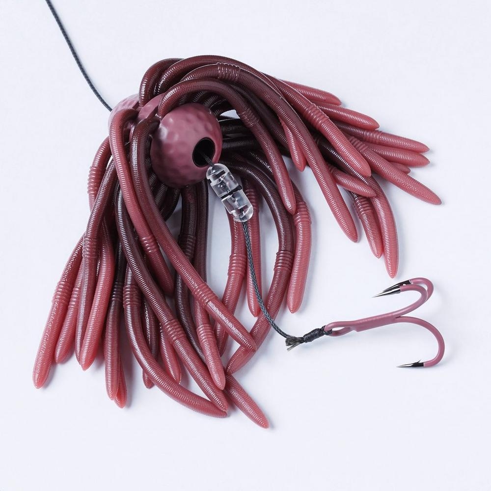 Worms Teaser Brown 150gr/35cm/100kg/#2/0