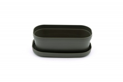 Bait Box Solid Lid Green 1 Pint