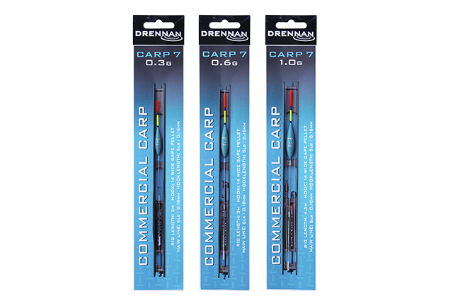 Commercial Carp -  Carp 7 Pole Rig 0.3gr/0.16mm/#14