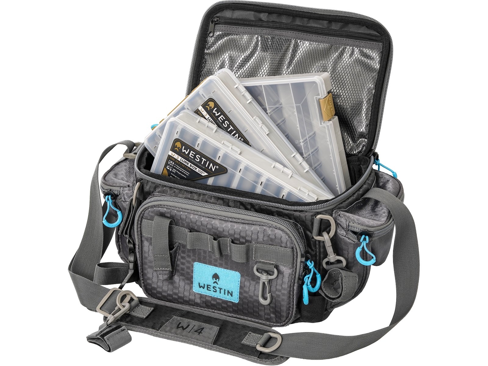 W4 HD Lure bag 3 Boxes Titanium Grey Medium