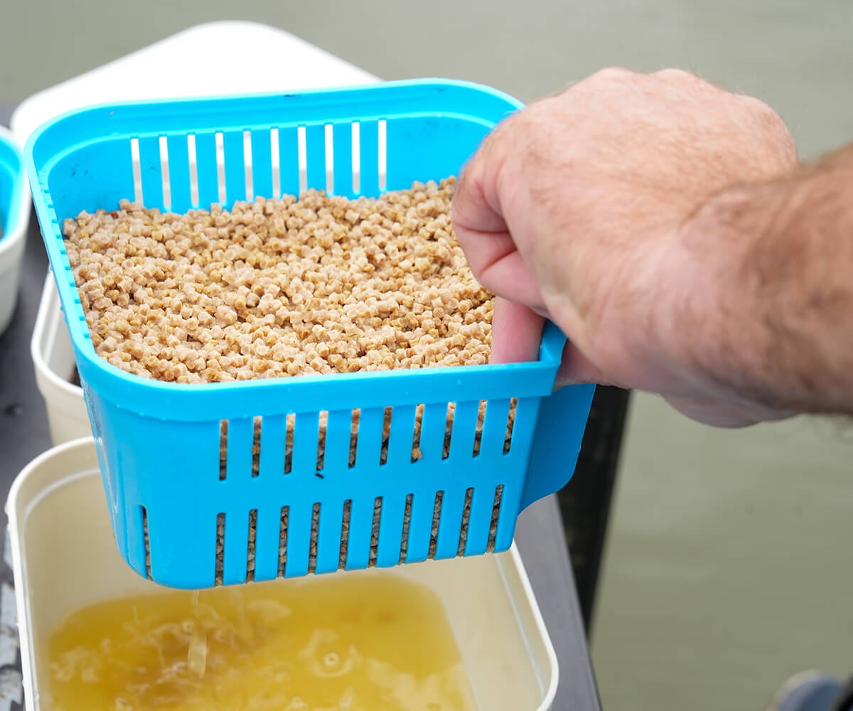 Bait Tube Closed Lid + Drain 1600ml