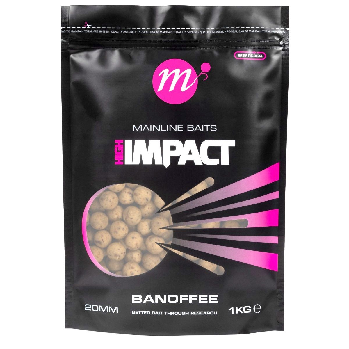 High Impact Banoffee Boilies 20mm/1kg