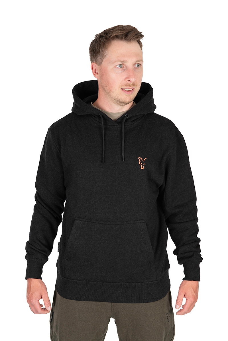 Hoody Black/Orange XX-Large