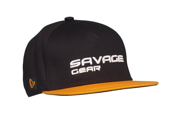 Flat Peak 3D Logo Cap Black Ink