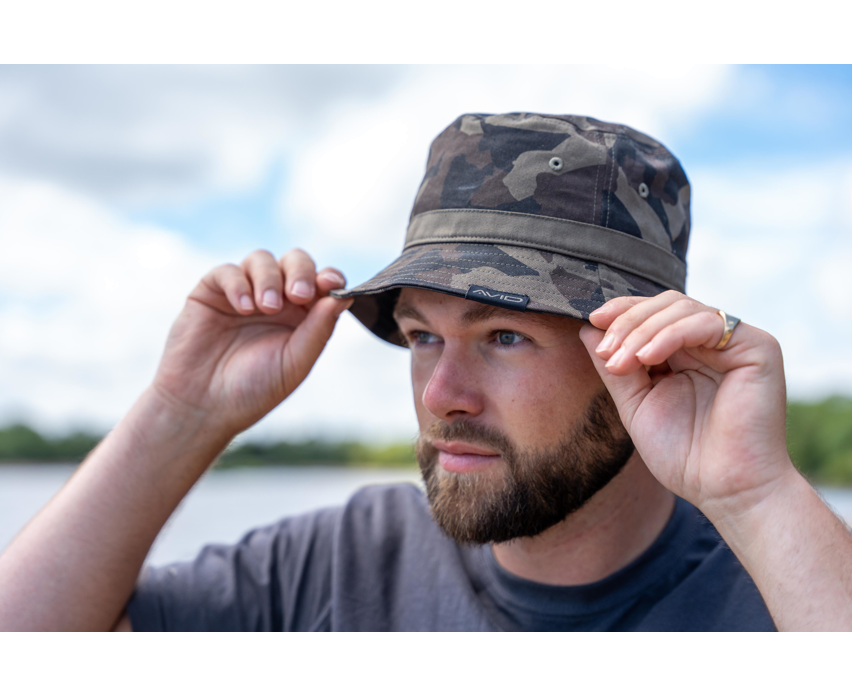 Distortion Bucket Hat Dark Camo