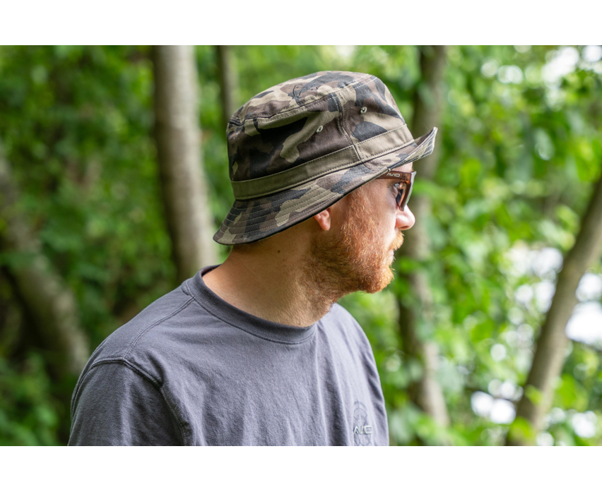 Distortion Bucket Hat Dark Camo