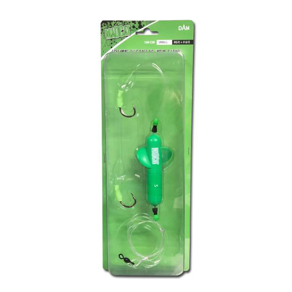 Screaming Basi River Rig Worm & Squid 160cm/1.00mm/#6/0+#6/0