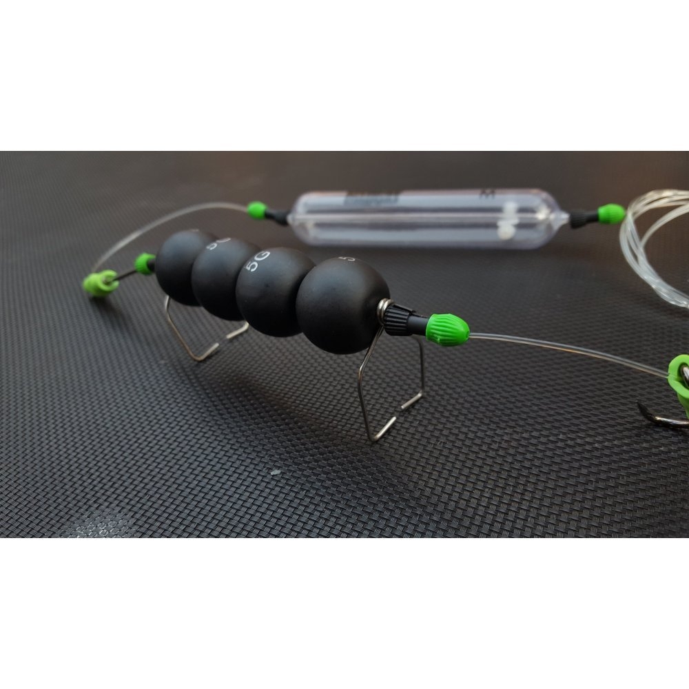 Adjusta Profi River Rig Deadbait 180cm/1.00mm/#1/0+#6/0/20gr