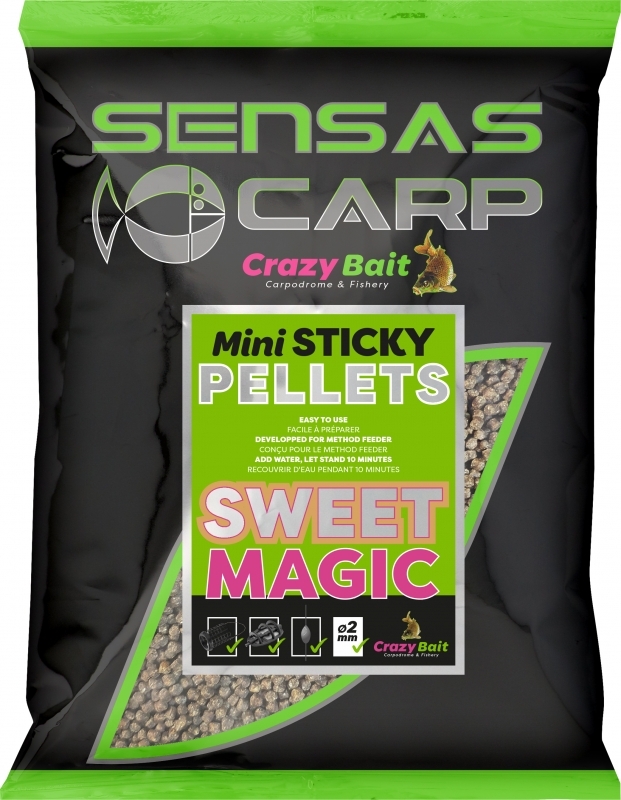 MINI STICKY PELLETS 2MM (SWEET MAGIC 700GR)