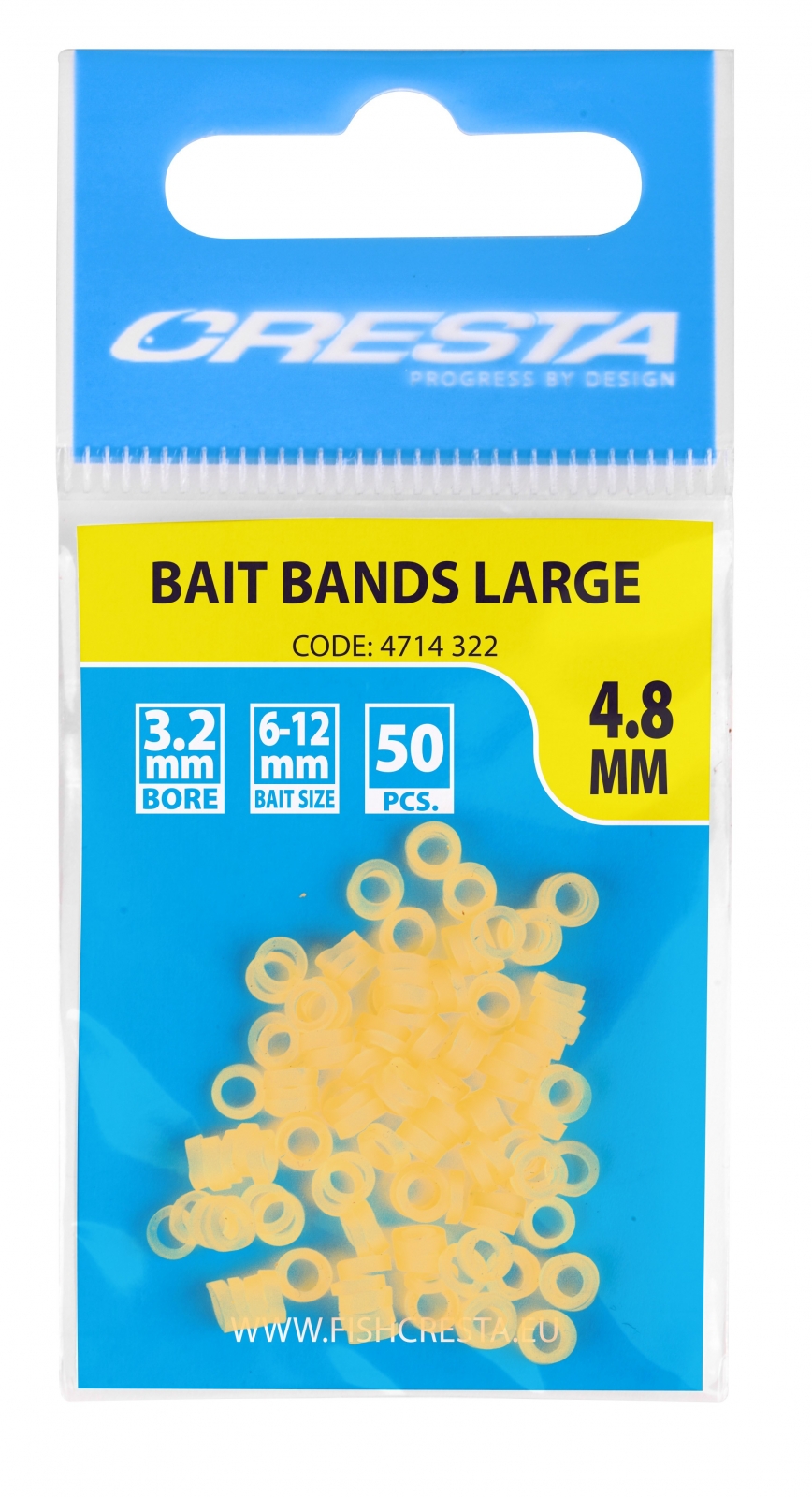 CRESTA BAITBANDS SIZE M 50PCS