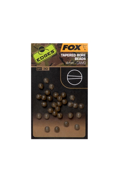 Tapered Bore Beads Camo 4mm