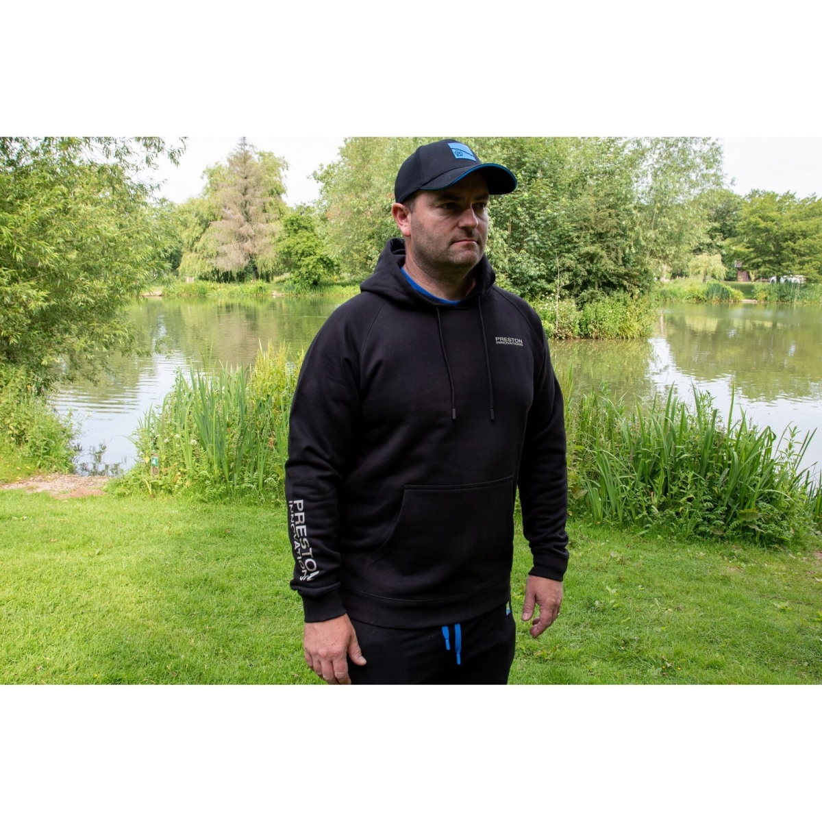 Black French Terry Hoody Medium