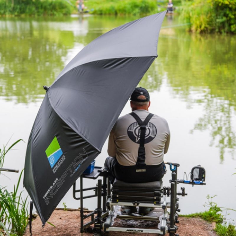 Inception Fibreglass Flatback Brolly 50inch/127cm