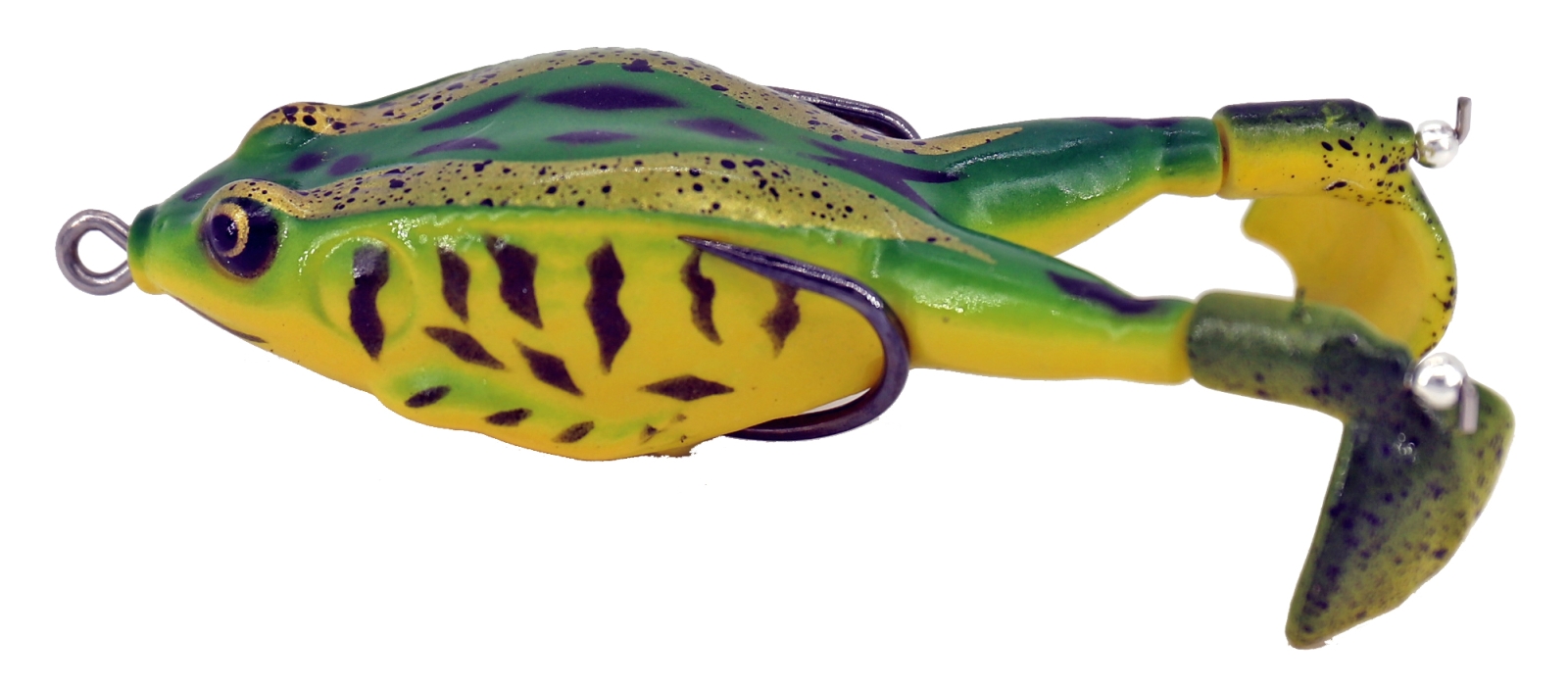 Rotary Feet Kikker 9cm Groen