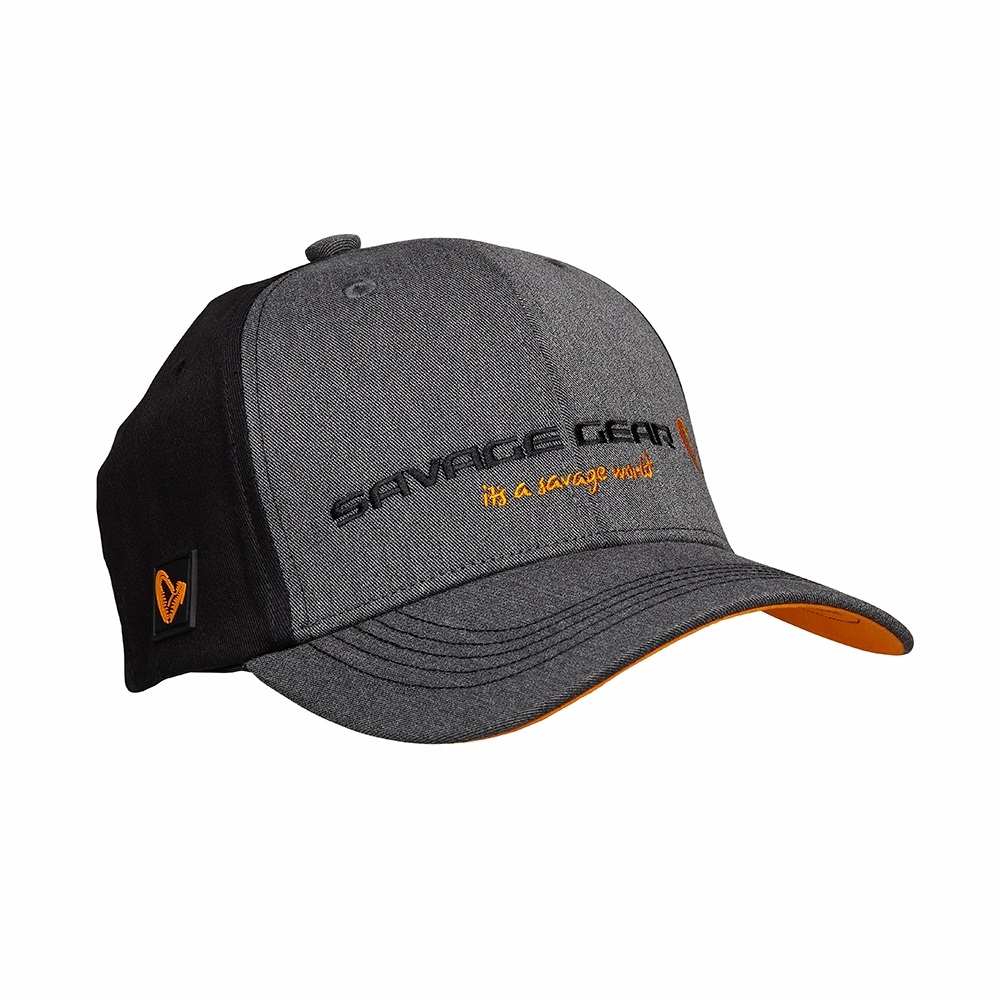 Strike Cap Grey Melange/Black