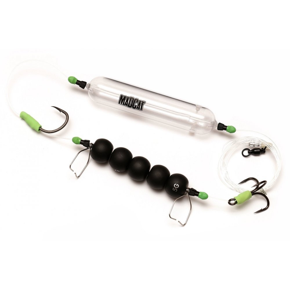 Adjusta Profi River Rig Deadbait 180cm/1.00mm/#1/0+#6/0/20gr