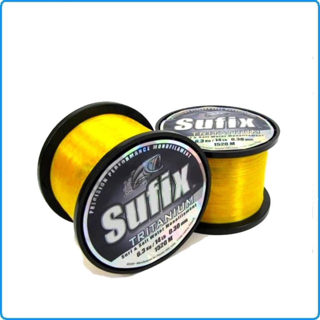 Tritanium Surf & Salt Water Mono (1120m/0.35mm/8.7kg/ Neon Gold)