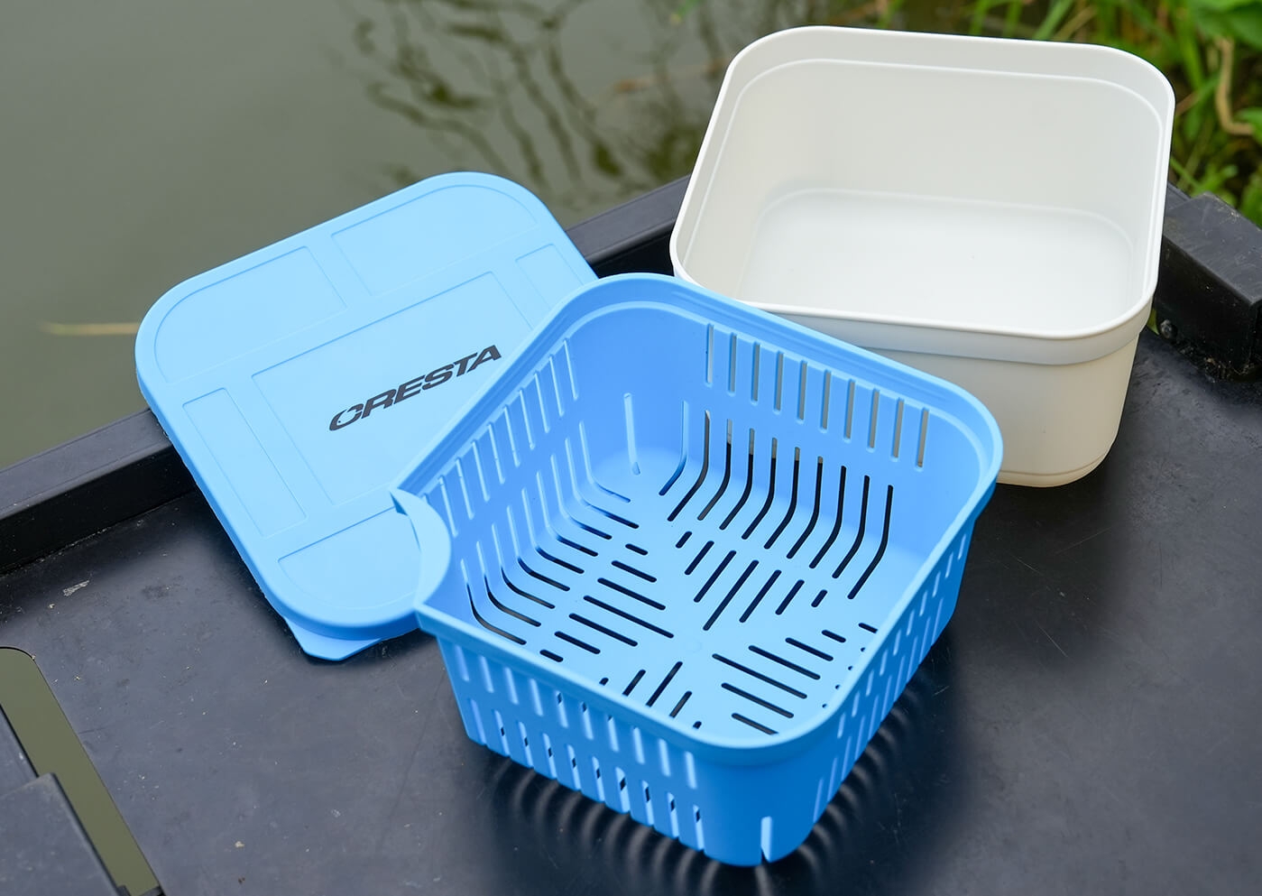 Bait Tube Closed Lid + Drain 1600ml