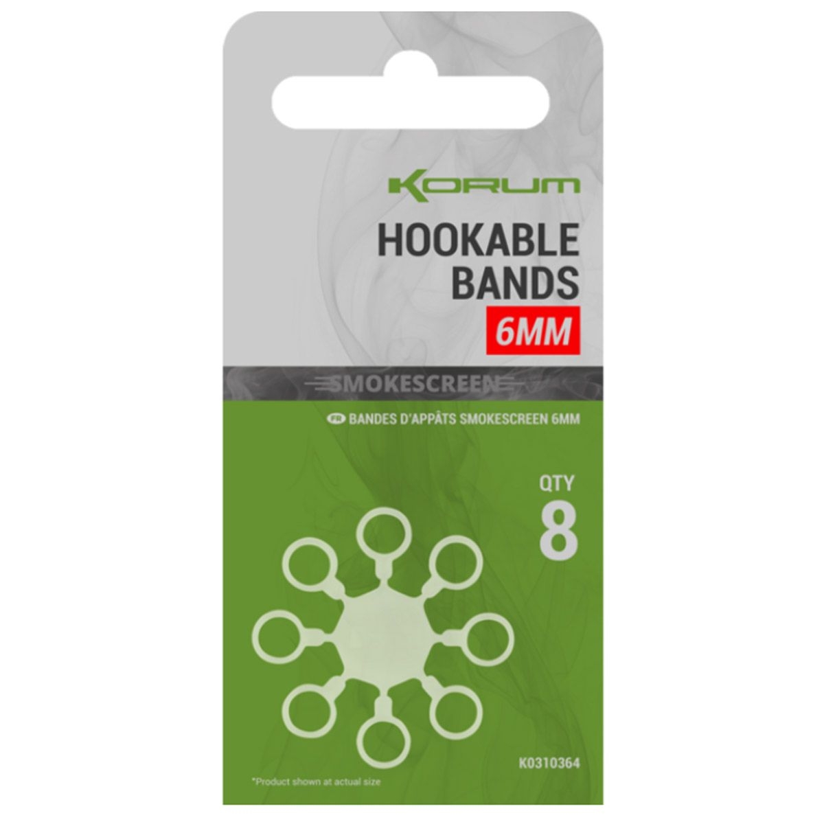 Smokescreen Hookable Bands 6mm