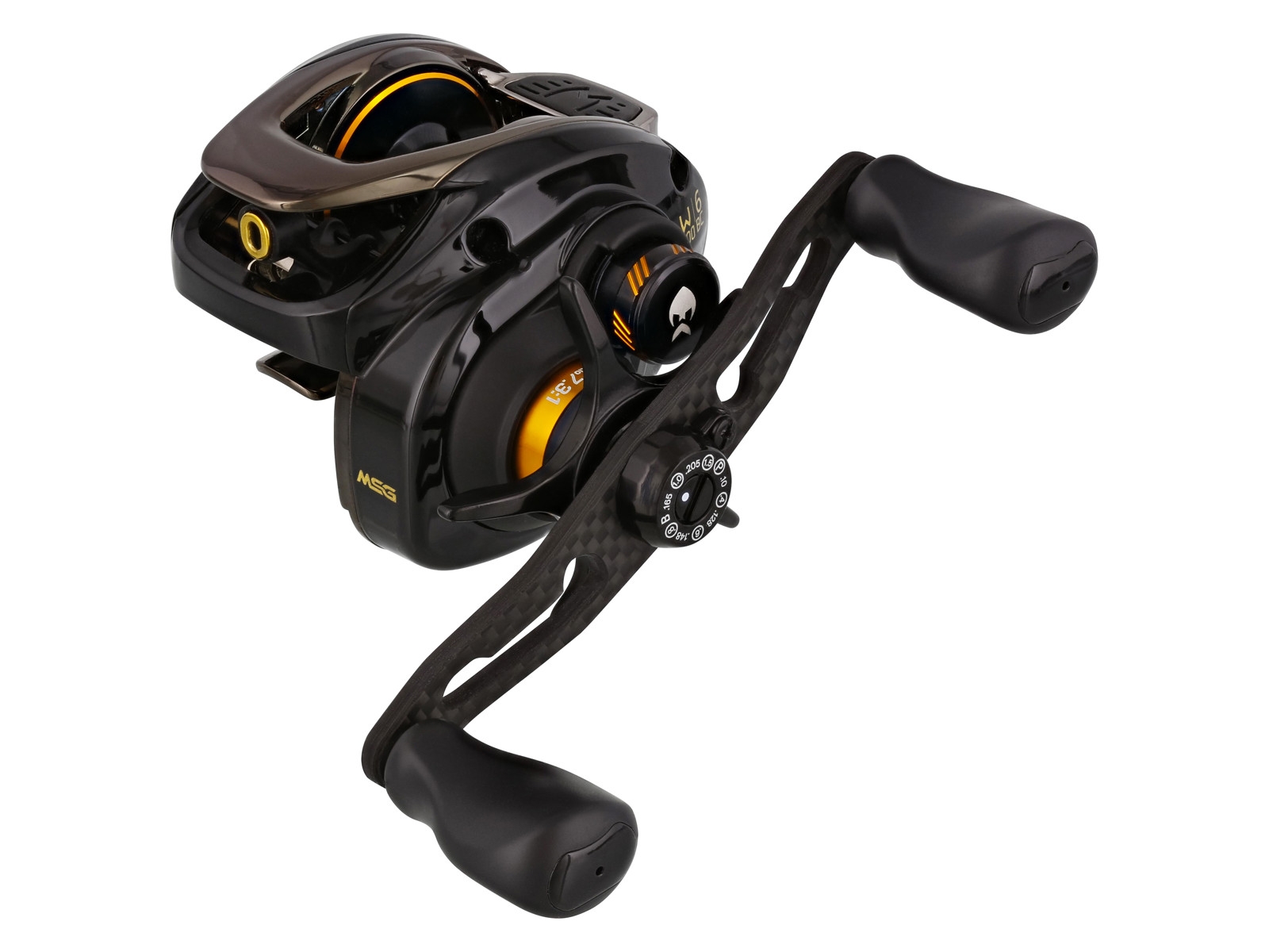 W6-BC 101 SSG LH Stealth Gold Reel