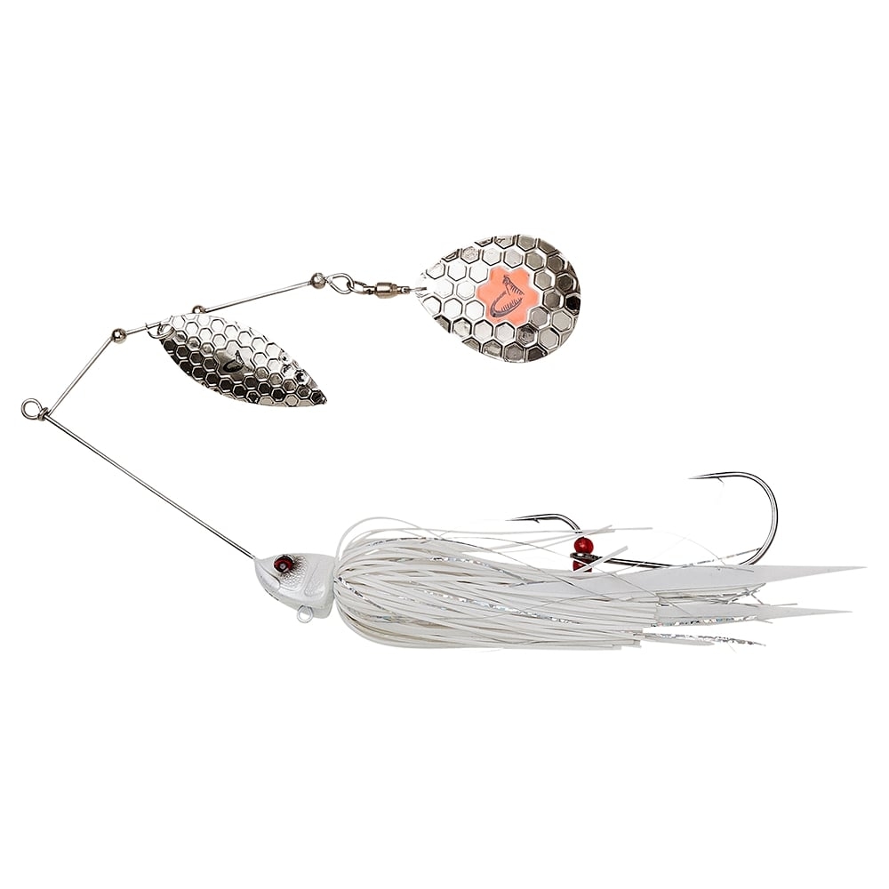 Da'Bush Spinnerbait 18cm/42gr (Sinking White Silver)