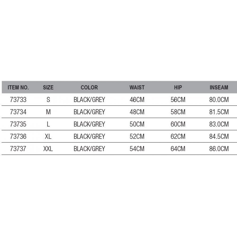 WP Performance Bib&Brace Black/Grey (Medium)