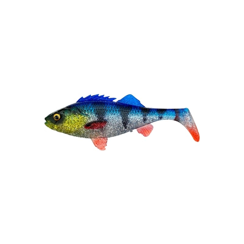 4D Perch Shad Blue Silver
