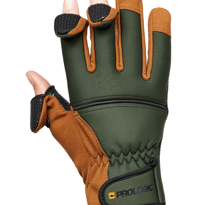 Neoprene Grip Handschoen (Groen/Zwart X-Large)