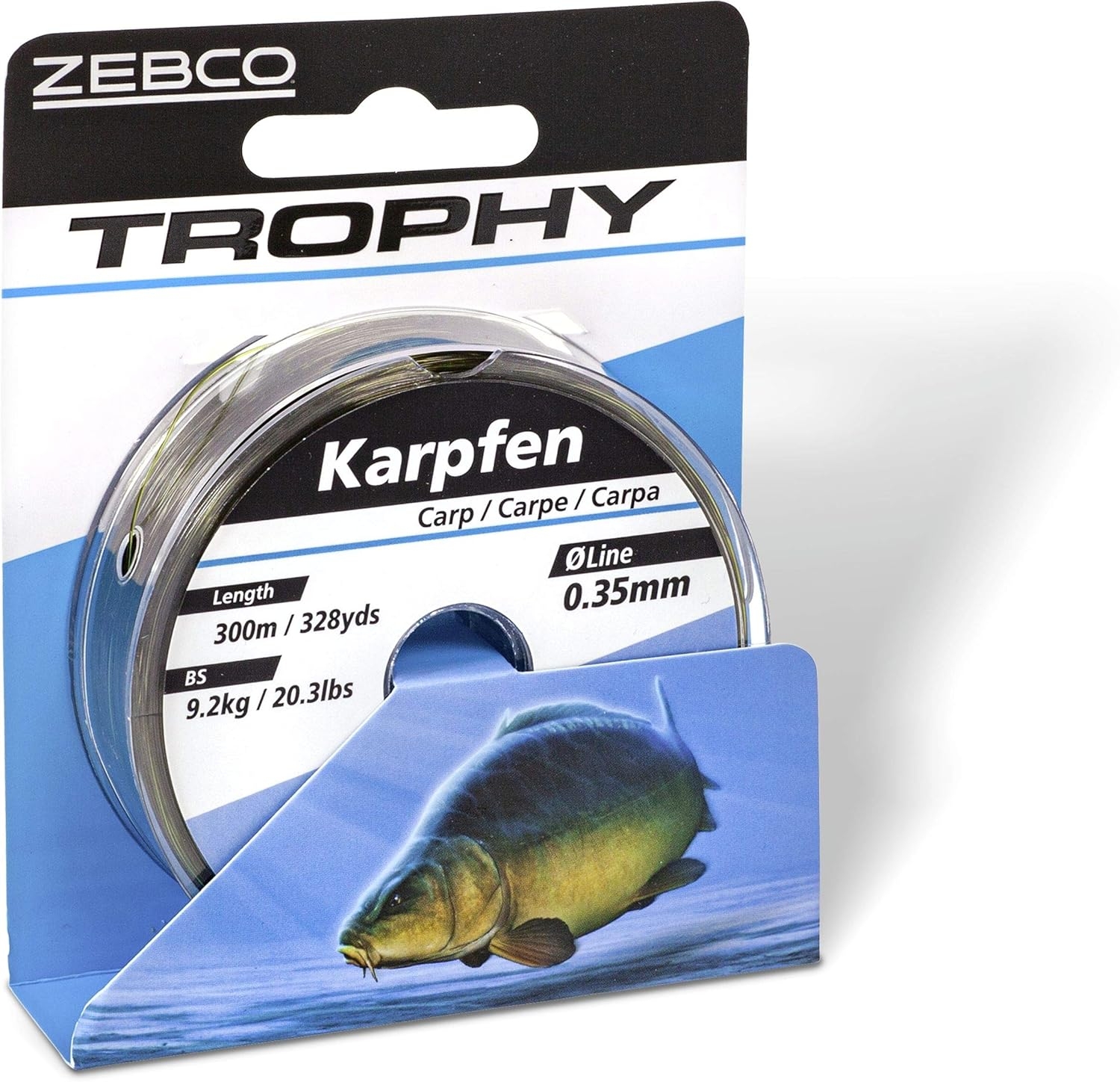 Trophy Karper Vislijn Dark Camo (0.25mm/5kg/300mtr)