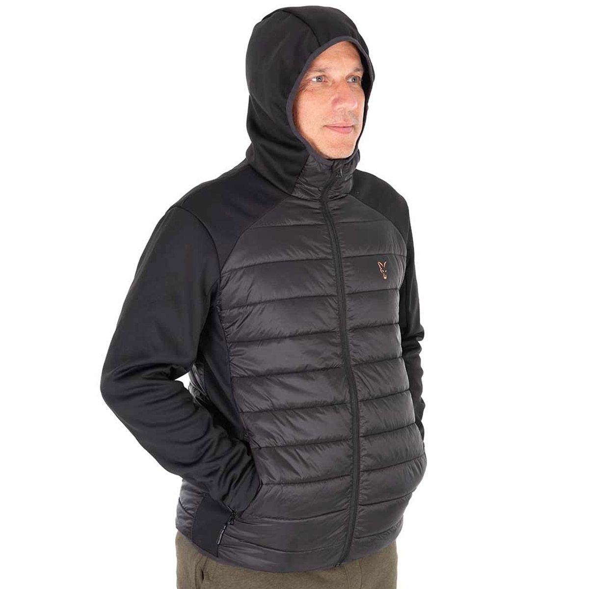 Collectiom Hybrid Jacket Black/Orange Medium