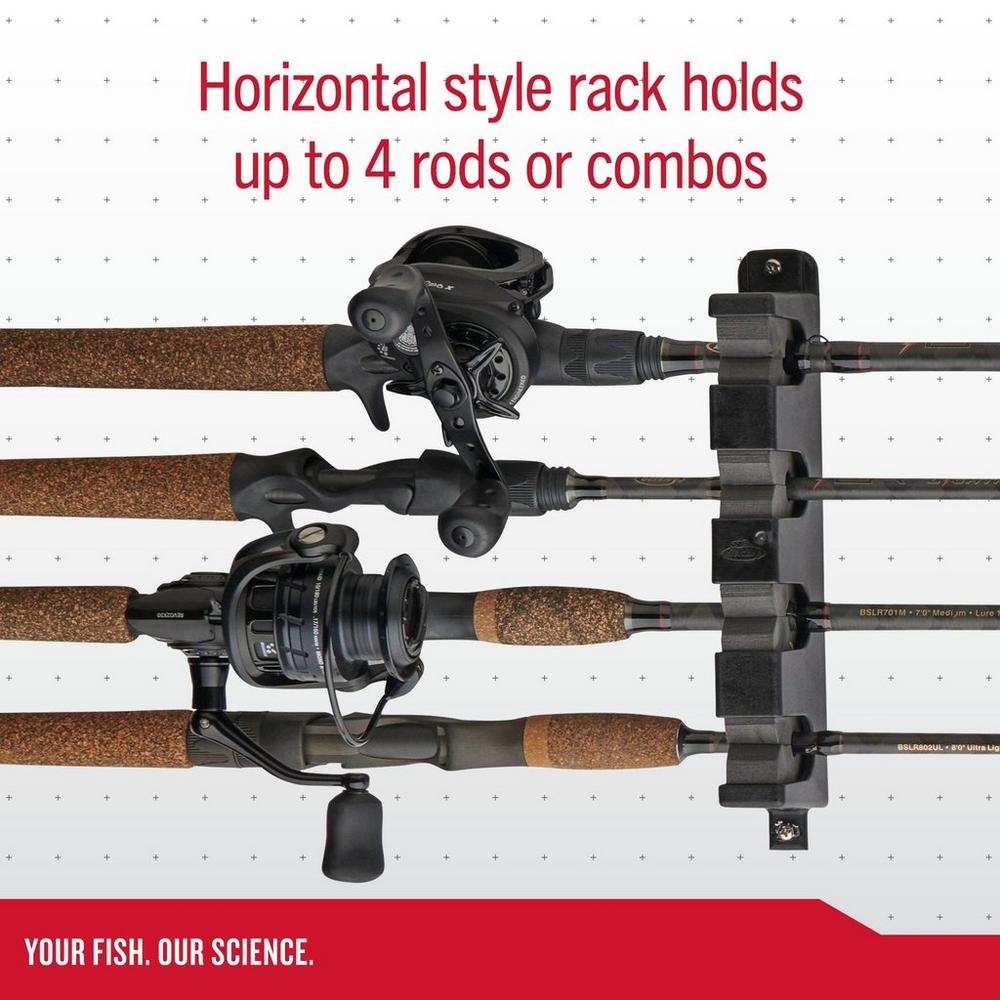 BERKLEY BRMH4 BER HORIZONTAL 4 ROD RACK ()