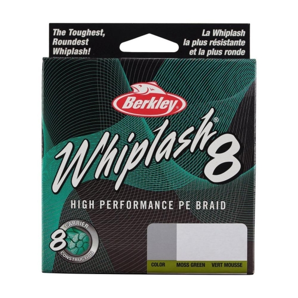 Berkley Whiplash8 Filler Fishing Line (Crystal, 0.05mm-10.7kg-165yr