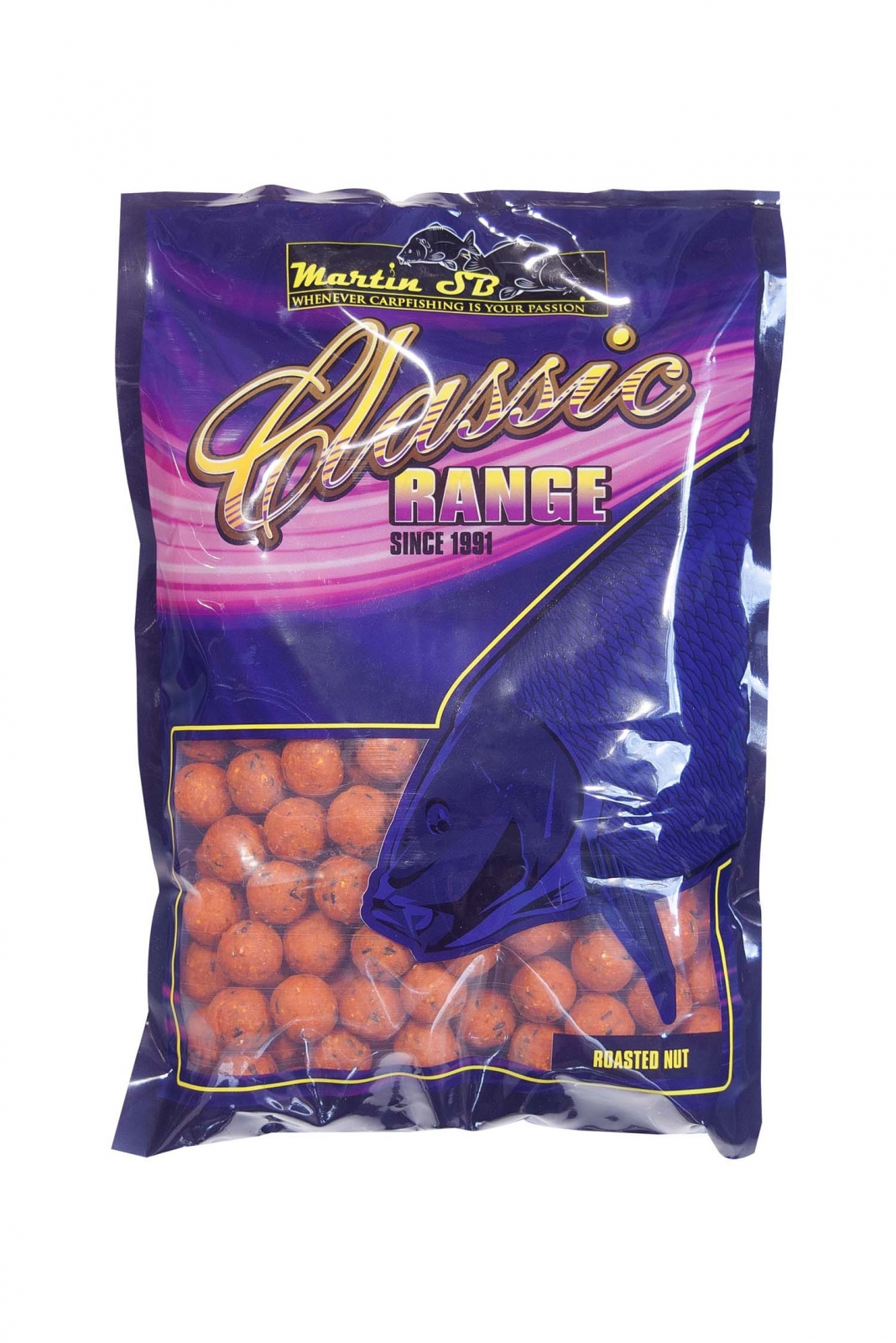 Classic Range Boilie Roasted Nut 15mm (2.5kg)