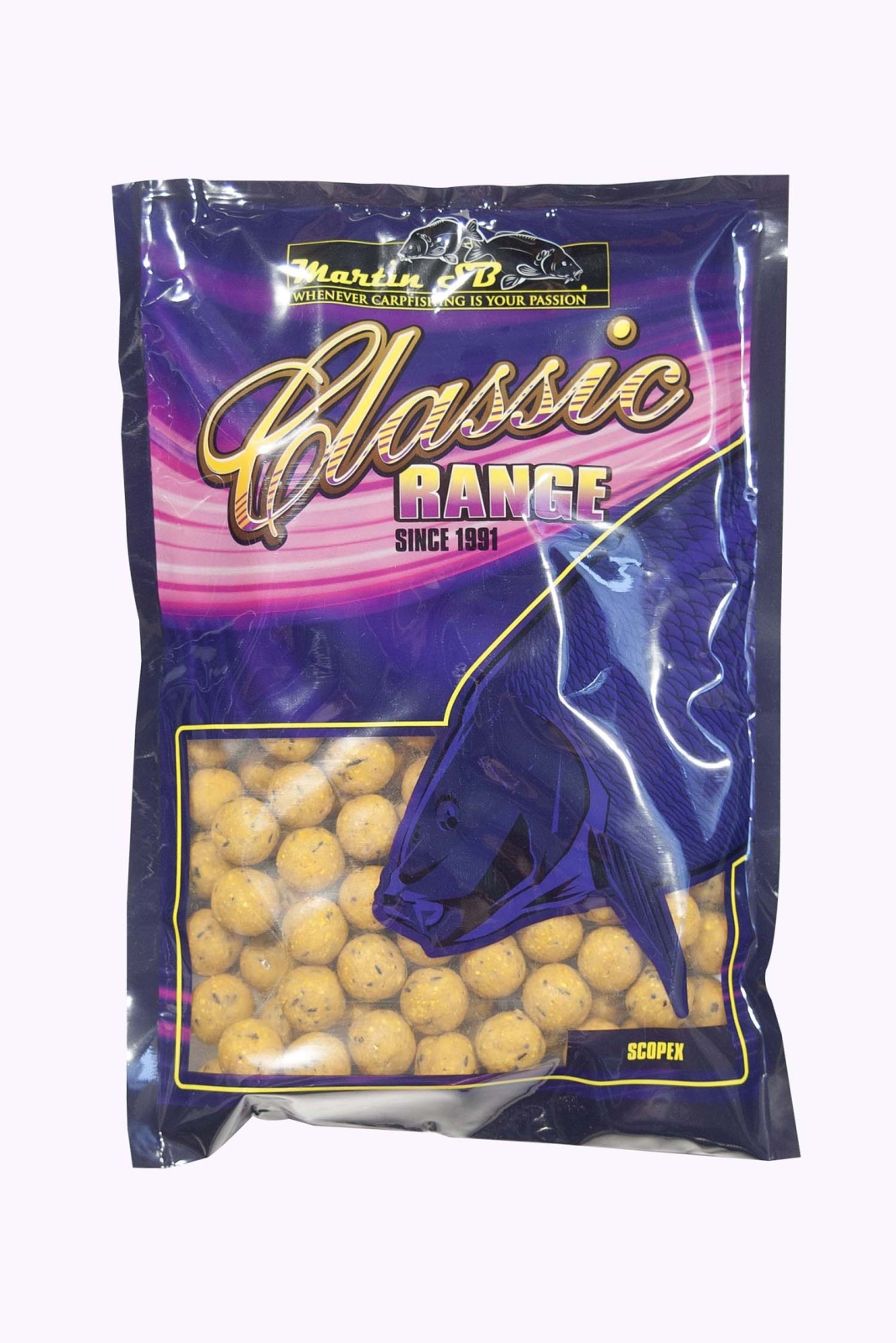 Classic Range Boilie Scopex 15mm (1kg)