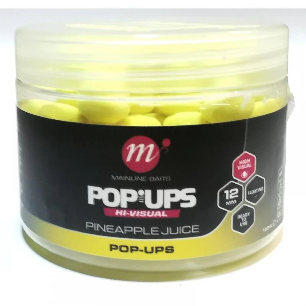 Hi-Visual Pop-Ups 12mm Pineapple Juice